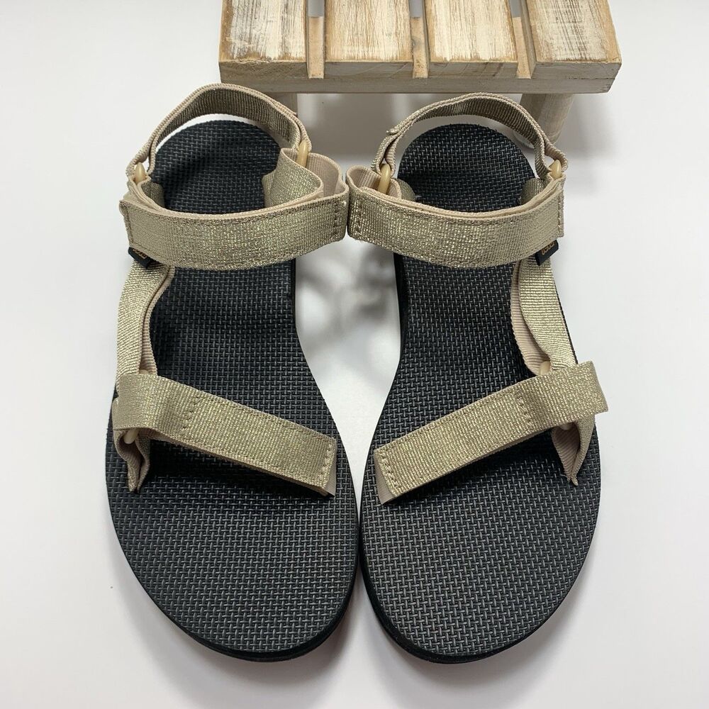 Teva Golden Metallic Womens Sandals Size 10 US Or 41 EU - NWOT - Picture 6 of 14